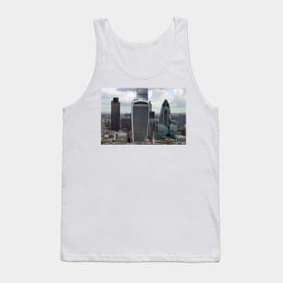 Cityscape Skyline City of London Tank Top